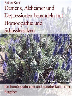 cover image of Demenz, Alzheimer und Depressionen behandeln mit Homöopathie und Schüsslersalzen